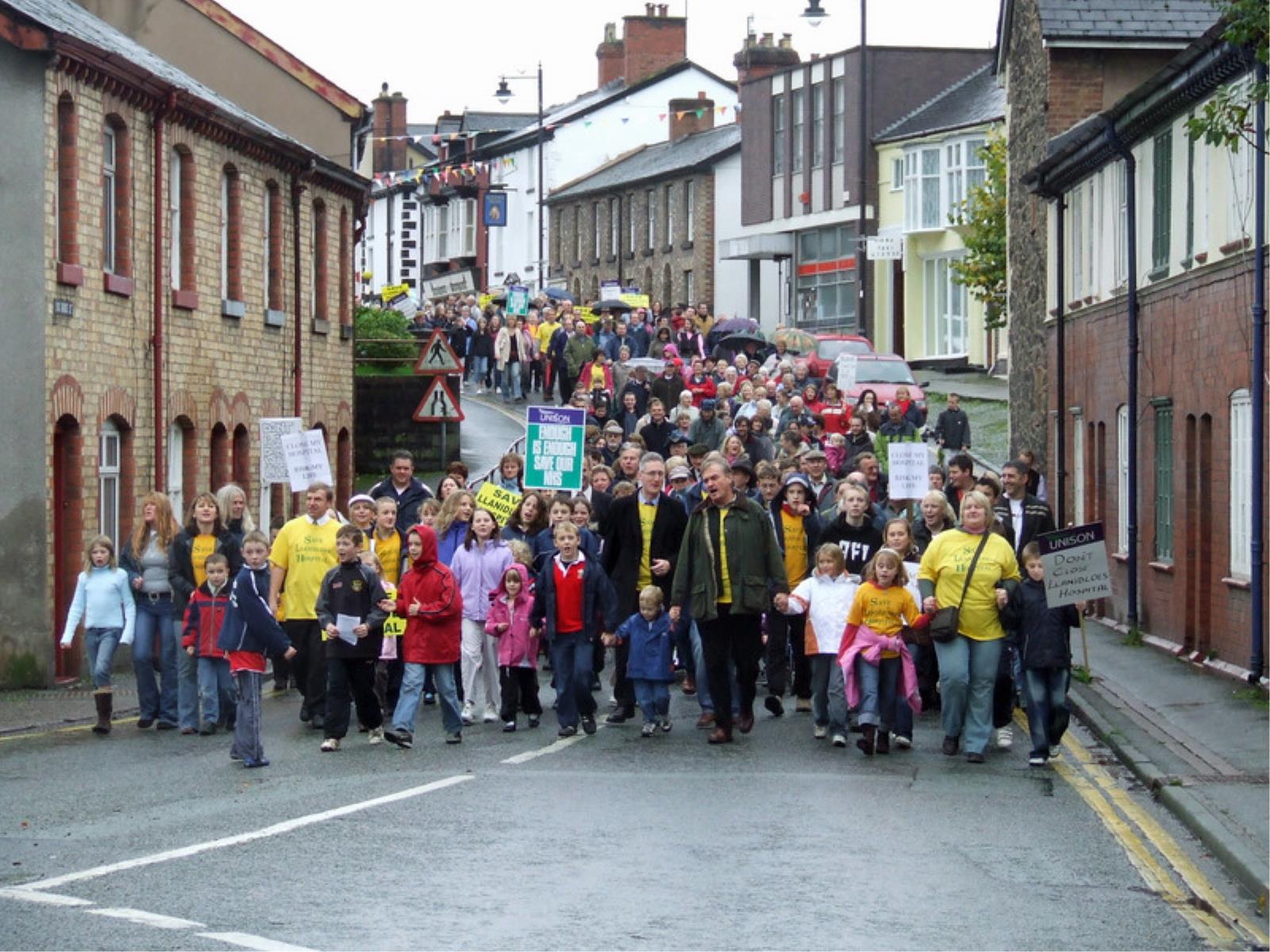 Save Llanidloes Hospital Llanidloes History